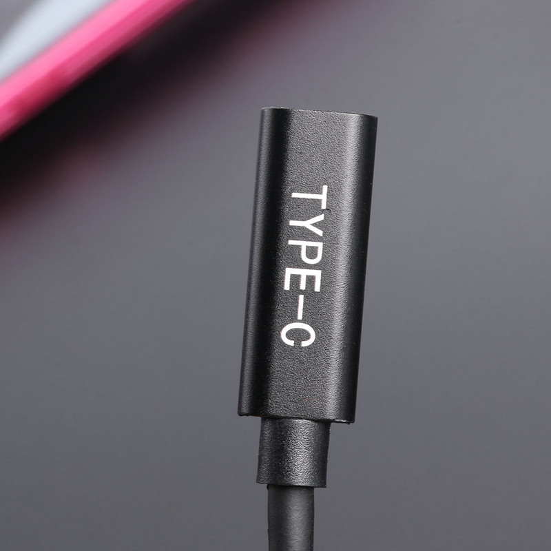 PD Adapter za brzi punjač za prijenosno računalo USB C ženski na DC konektor pod kutom od 90 stupnjeva, produžni pretvarač, adapter, spojnica