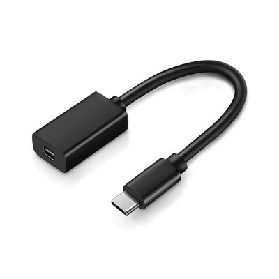 USB-C uz mini displeja porta adapteris USB 3.1 Type C (Thunderbolt 3) uz Thunderbolt 2 adapteris MacBook Pro 4K60HZ ​DP konvertēšanai
