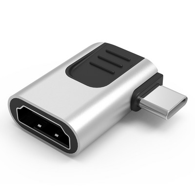 Onelesy 4K Type-C na HDMI-kompatibilni adapter koljenastog dizajna USB Type-C na HDMI-kompatibilni konektor za Macbook adapter za pretvaranje