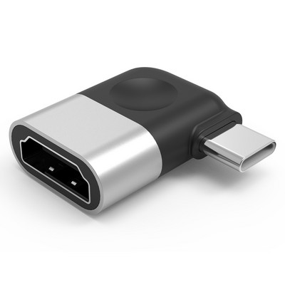 Onelesy 4K Type-C na HDMI-kompatibilni adapter koljenastog dizajna USB Type-C na HDMI-kompatibilni konektor za Macbook adapter za pretvaranje