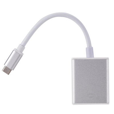 Grwibeou USB 3.1 į VGA adapteris Type C į moteriškas VGA adapterio laidas, skirtas naujam Macbook Surface Pro Hot Sales USB C Į VGA keitikliui