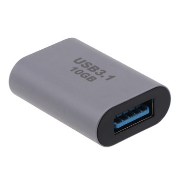 50PA 10Gbps Type C Female to USB 3.0 Female Adapter Super Speed Data Sync Charging Converter for Laptop PC Power Bank Charger