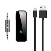 Bluetooth 5.1 BT 5.0 приемник предавател 2в1 безжичен адаптер 3,5 mm 3,5 mm жак Aux за автомобилна аудио слушалка високоговорител компютър телевизор