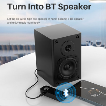 Bluetooth 5.1 BT 5.0 Receiver Transmitter 2in1 Wireless Adapter 3,5mm 3,5mm Jack Aux for Car Audio Earphone Ηχείο Τηλεόραση υπολογιστή