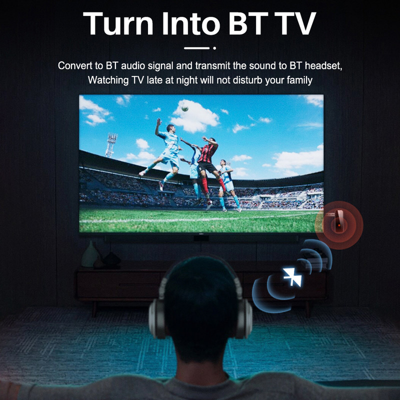 Bluetooth 5.1 BT 5.0 приемник предавател 2в1 безжичен адаптер 3,5 mm 3,5 mm жак Aux за автомобилна аудио слушалка високоговорител компютър телевизор