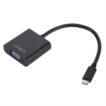 Καλώδιο προσαρμογέα USB3.1 Τύπου C σε VGA για MacBook MacBook Pro MacBook Air 2019 USB-C Υπολογισμός γραμμής μεταφοράς βίντεο από άνδρα σε VGA