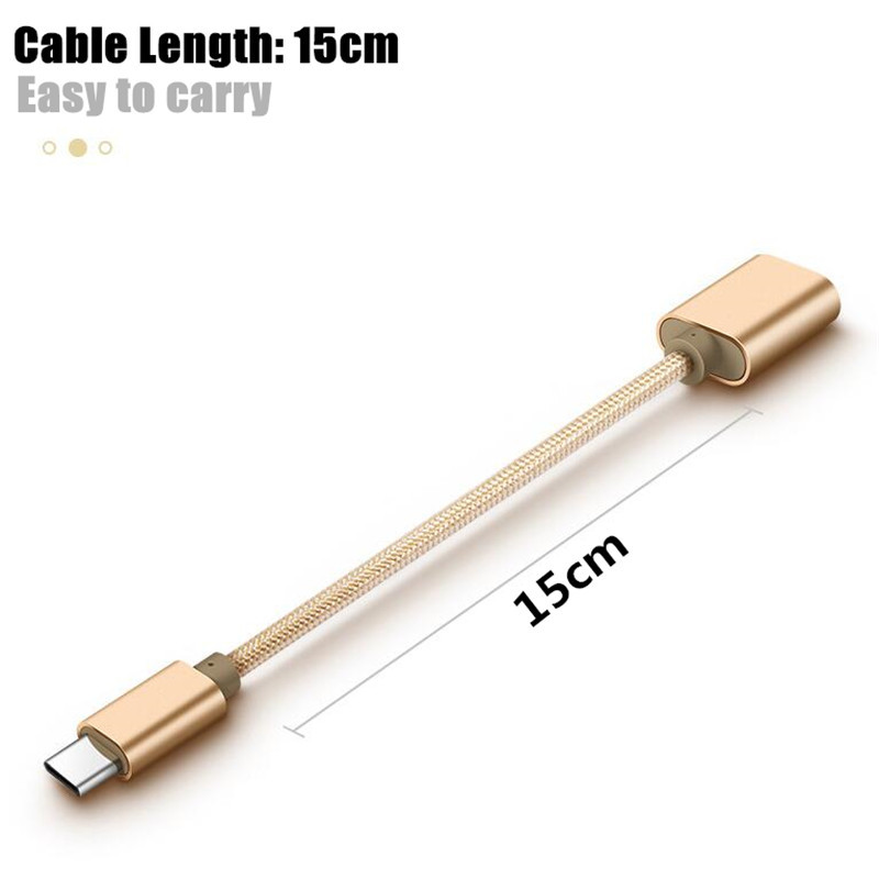 USB 2.0 nagy sebességű Type-C OTG adapter Micro USB aljzatból C típusú apa átalakító Samsung Galaxy Note 8 S8/A5/A7/Oneplus 5/LG készülékhez