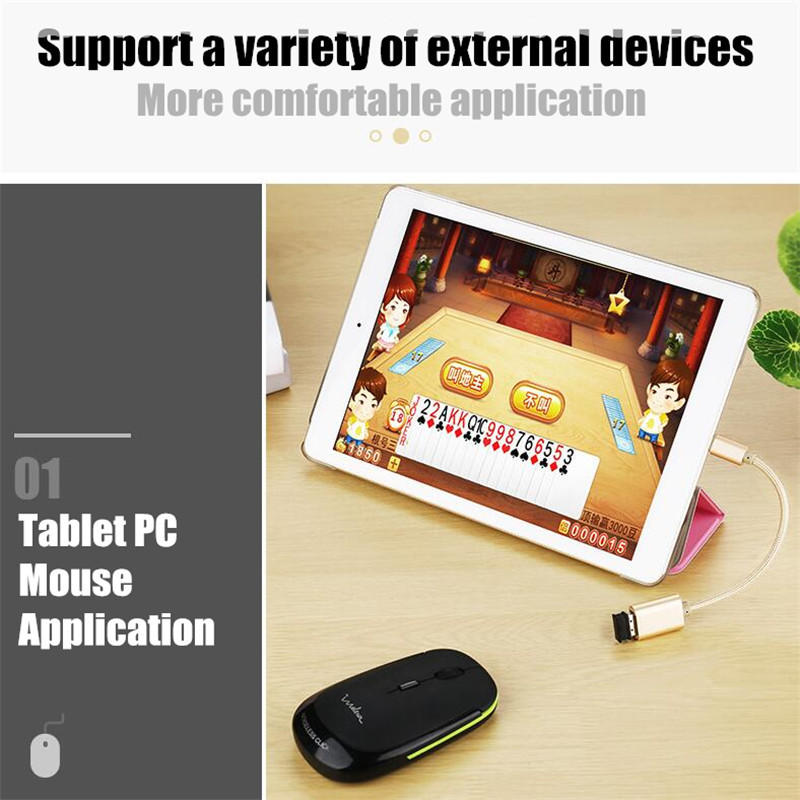 USB 2.0 nagy sebességű Type-C OTG adapter Micro USB aljzatból C típusú apa átalakító Samsung Galaxy Note 8 S8/A5/A7/Oneplus 5/LG készülékhez