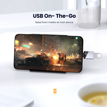 OTG USB към Type-C Micro към Type c адаптер Конвертори за Iphone Samsung Macbook Конектор за зарядно устройство Usb-c мъжки към микро usb женски