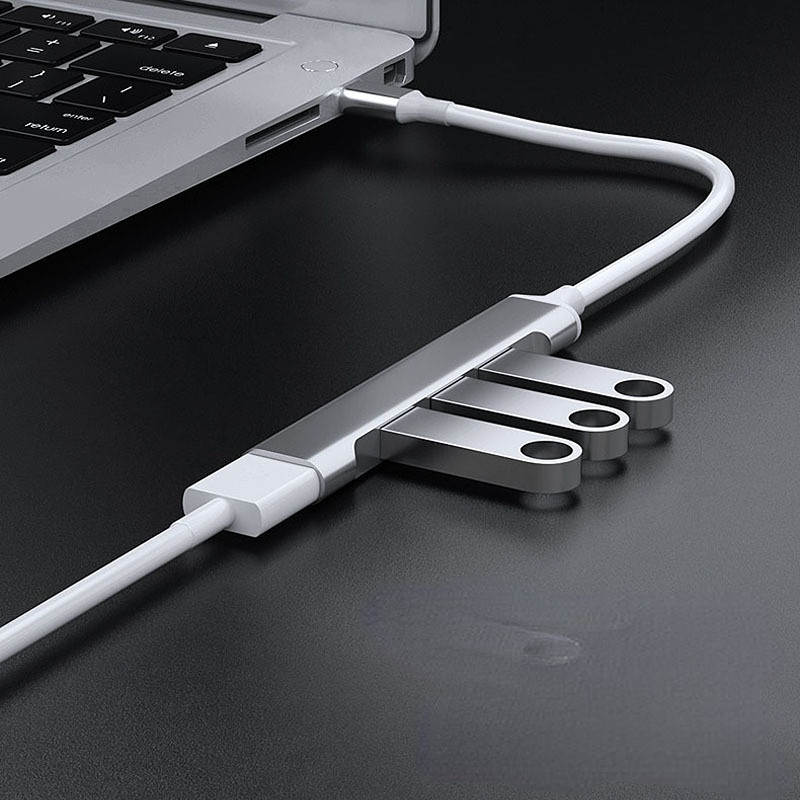 USB C HUB USB 3.0 HUB Type C 4 Port Multi Splitter Adapter OTG Macbook HUB Pro 13 15 Air Mi Pro HUAWEI Računalna oprema