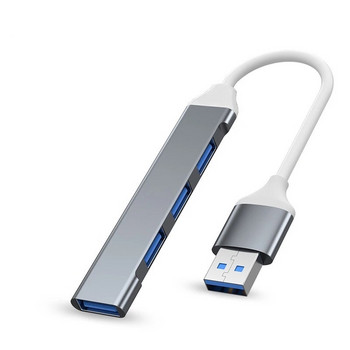 USB Type C HUB USB3.1 Multi 4 Port 4 in 1 Adapter Splitter κράμα αλουμινίου OTG Για φορητό υπολογιστή Samsung Macbook Pro Air