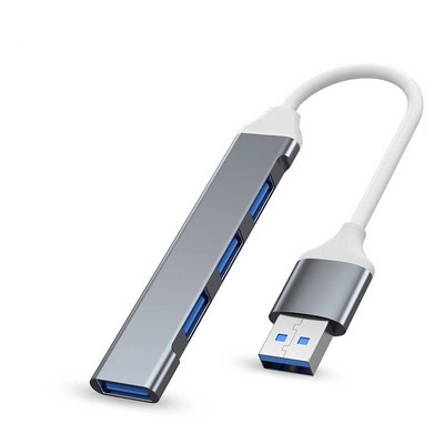 USB Type C HUB USB3.1 Multi 4 Port 4 in 1 Adapter razdjelnika od aluminijske legure OTG za Samsung Macbook Pro Air PC prijenosno računalo