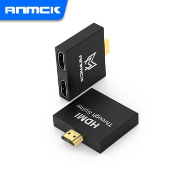 Διαχωριστής καλωδίου HDMI 1080P Μετατροπέας 180 μοιρών από το δεξί αρσενικό σε θηλυκό για φορητούς υπολογιστές προβολέα HDTV PS4 Προσαρμογέας οθόνης HDMI