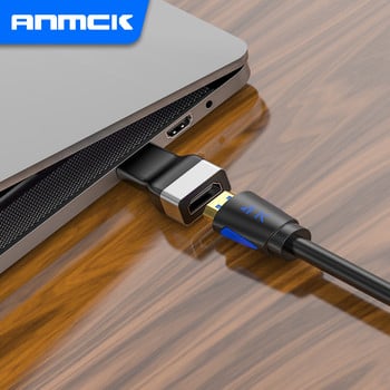 Διαχωριστής καλωδίου HDMI 1080P Μετατροπέας 180 μοιρών από το δεξί αρσενικό σε θηλυκό για φορητούς υπολογιστές προβολέα HDTV PS4 Προσαρμογέας οθόνης HDMI