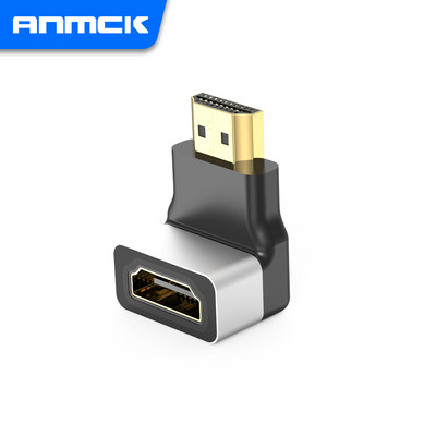 1080P HDMI kabelski razdjelnik 180 stupnjeva desno od muškog do ženskog pretvarača za prebacivanje za PS4 HDTV projektor Prijenosna računala Monitor HDMI adapter