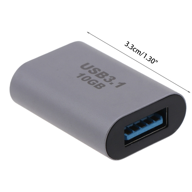 10Gbps tipa C ženski na USB 3.0 ženski konverter USB-C adapter za proširenje sinkronizacije podataka USB 3.0 muški na ženski adapter tipa C