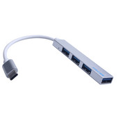 2020 Type C HUB 4 Θύρες USB-C σε USB 2.0 Hub Splitter Converter OTG Adapter Cable for Macbook Pro Mac PC