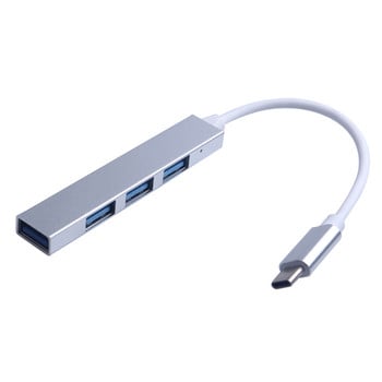 2020 Type C HUB 4 порта USB-C към USB 2.0 концентратор сплитер конвертор OTG адаптер кабел за Macbook Pro Mac PC лаптоп