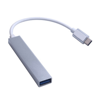 2020 Type C HUB 4 Θύρες USB-C σε USB 2.0 Hub Splitter Converter OTG Adapter Cable for Macbook Pro Mac PC