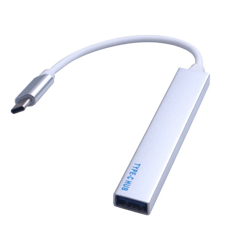 2020 Type C HUB 4 Θύρες USB-C σε USB 2.0 Hub Splitter Converter OTG Adapter Cable for Macbook Pro Mac PC