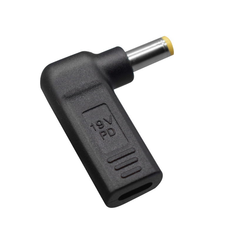 JORINDO Usb 3.1 tip c mamă la dc 5,5*2,5 mm adaptor de alimentare masculin convertor pentru lenovo portabil, convertor de încărcare rapidă Pd100w