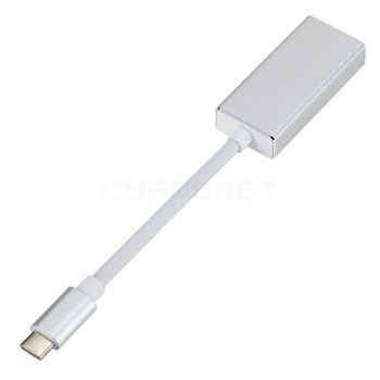 Τύπος C Προσαρμογέας USB 3.1 σε DP Female Displayport Converter για Θύρα σε DVI HDMI VGA για φορητό υπολογιστή MacBook