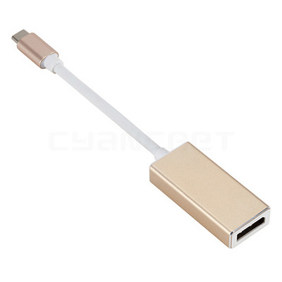 C típusú adapter USB 3.1-DP aljzat Displayport konverter porthoz DVI HDMI VGA-hoz MacBook Laptop Tablethez