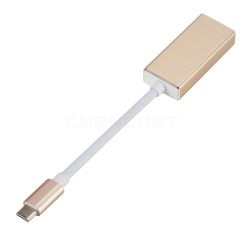 C típusú adapter USB 3.1-DP aljzat Displayport konverter porthoz DVI HDMI VGA-hoz MacBook Laptop Tablethez
