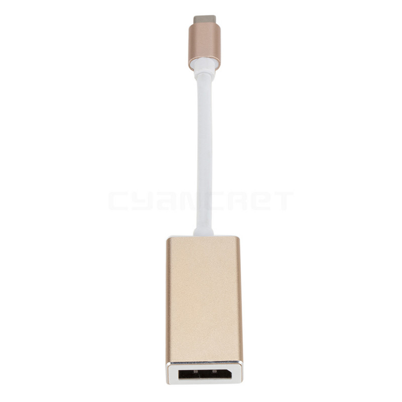 C típusú adapter USB 3.1-DP aljzat Displayport konverter porthoz DVI HDMI VGA-hoz MacBook Laptop Tablethez