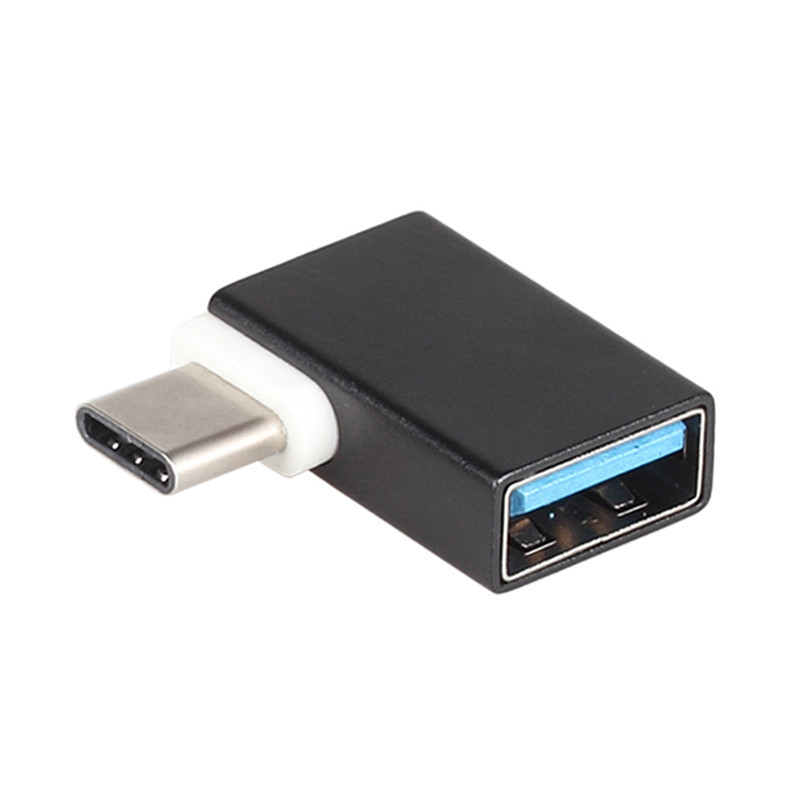 Tip-C OTG adapter pod kutom od 90 stupnjeva USB ženski na muški zglob tipa C USB 3.0 ženski podatkovni OTG konverter adapter
