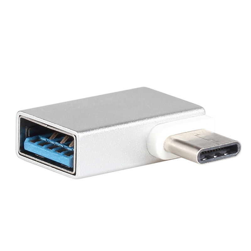 Tip-C OTG adapter pod kutom od 90 stupnjeva USB ženski na muški zglob tipa C USB 3.0 ženski podatkovni OTG konverter adapter