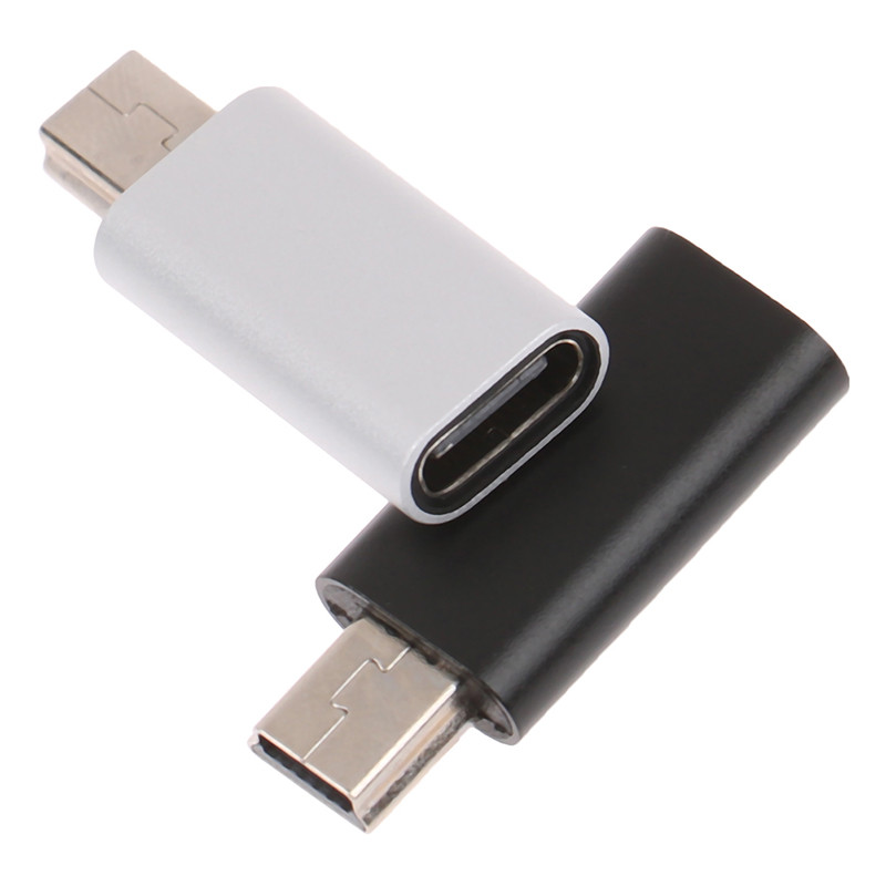 USB C na mini USB 2.0 adapter tip C ženski na mini USB muški adapter za pretvaranje za GoPro MP3 playere Dash Cam Razvetvitelʹ
