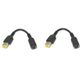 7.9X5.5mm okrugli utikač u kvadratni utikač, adapter za strujni punjač, pretvarač napajanja, kabel za IBM za Lenovo Thinkpad