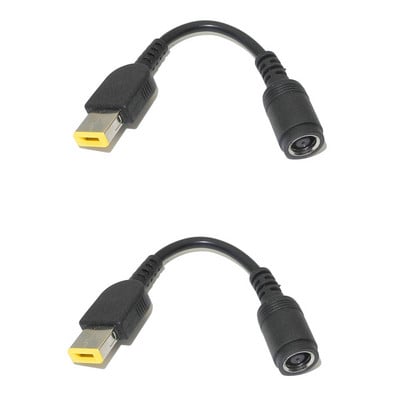 7.9X5.5mm okrugli utikač u kvadratni utikač, adapter za strujni punjač, pretvarač napajanja, kabel za IBM za Lenovo Thinkpad