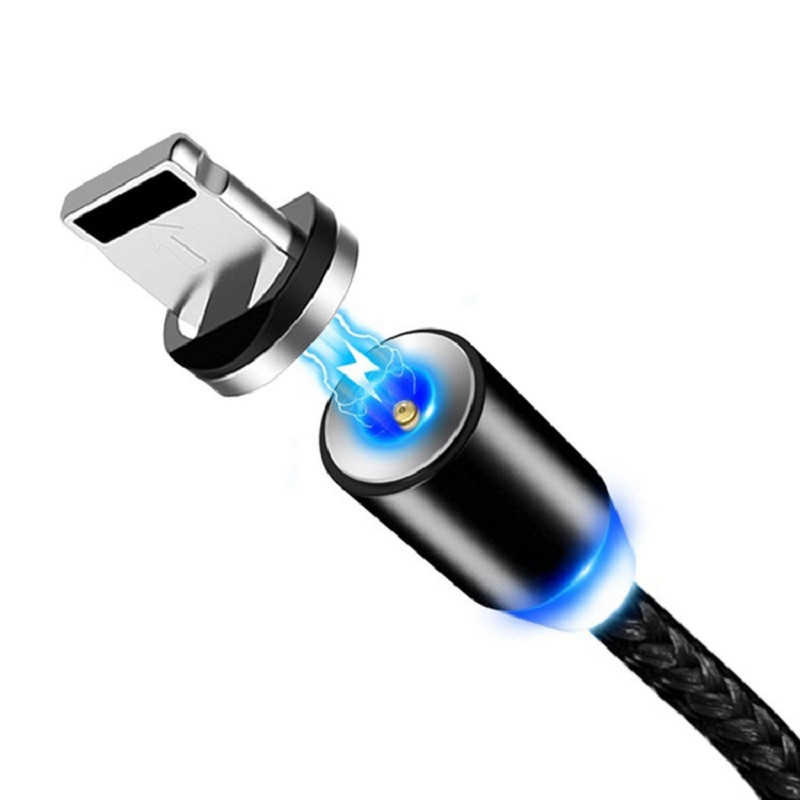 Magnetski USB kabel od 1 metra, kabel za brzo punjenje tipa C, magnetni punjač, punjenje podataka, mikro USB kabel, kabel za mobilni telefon, USB kabel
