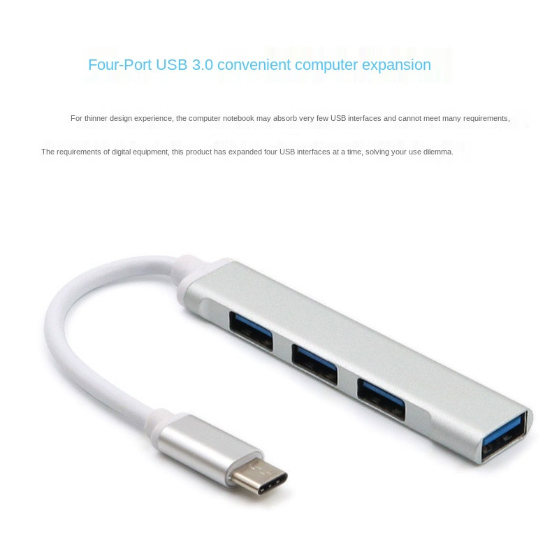 USB C HUB 3.0 3.1 Type C 4 Port Multi USB Splitter Adapter OTG Za HUAWEI Xiaomi Lenovo Macbook PC Računalo