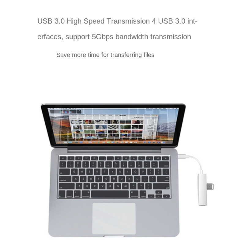 USB C HUB 3.0 3.1 Type C 4 Port Multi USB Splitter Adapter OTG Za HUAWEI Xiaomi Lenovo Macbook PC Računalo