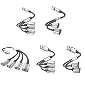 587D USB C OTG kabeļa tālruņa adapteris 2 vienā C tipa uz USB adapteris ar datiem un uzlādi