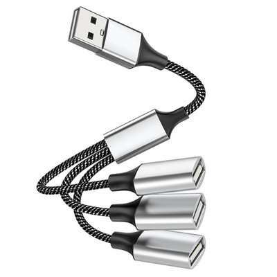 587D USB C OTG kabeļa tālruņa adapteris 2 vienā C tipa uz USB adapteris ar datiem un uzlādi