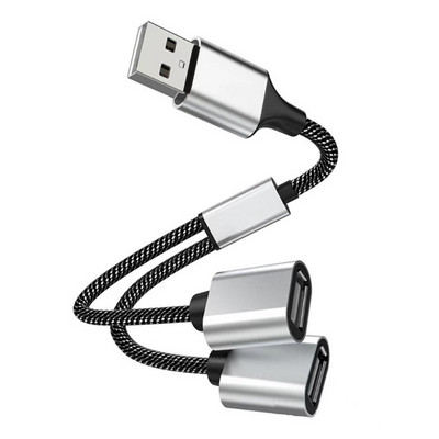 587D USB C OTG kabeļa tālruņa adapteris 2 vienā C tipa uz USB adapteris ar datiem un uzlādi