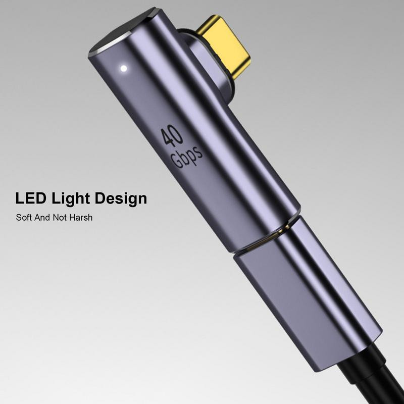 Mágneses USB C adapter C típusú csatlakozó PD 100 W gyorstöltő konverter 40 Gbp/s adat C típusú készülékhez telefon tábla laptop