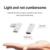 Adaptor conector profesional Încărcător Plug and Play cu indicator luminos pentru Adaptor convertor de generație 1 Apple Pencil