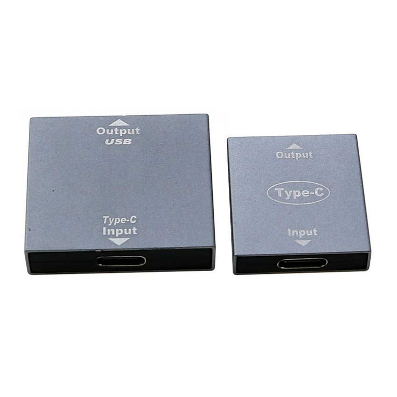 Σύνδεσμος επέκτασης προσαρμογέα μετατροπέα μετατροπέα θηλυκών διαιρέσεων YuXi Type-C σε διπλό USB 3.0 USB C Υποστηρίζει μόνο γρήγορη φόρτιση