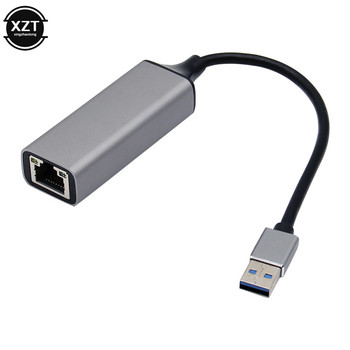 Προσαρμογέας USB Ethernet 10/100Mbps Κάρτα δικτύου Rj45 Τύπος c USB C Lan για Macbook Windows Ενσύρματο καλώδιο Internet