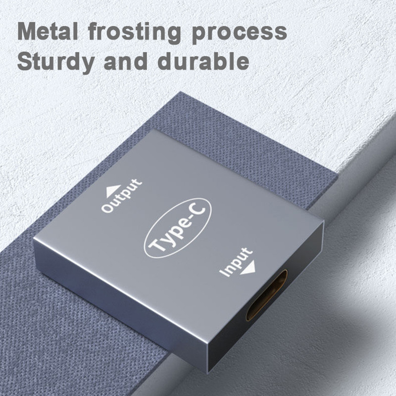 Divisor tipo USB C de , Adaptador tipo hembra a Dual tipo hembra, 1 en 2, solo admite carga