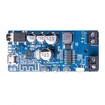 2X5W Bluetooth 5.0 Amplificator de putere Clasa D Audio HiFi Stereo Player de muzică fără fir Mini USB Placă de sunet Aplicație Placă AMP digitală