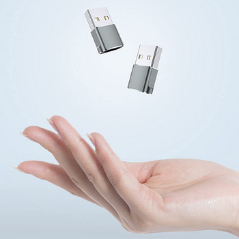 Πακέτο HOT-4 Προσαρμογέας USB C Female σε Ανδρικό USB, Μετατροπέας τροφοδοσίας καλωδίου φορτιστή τύπου C για iPhone 12 13 Pro Max για Samsung