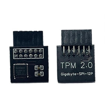 Υποστήριξη απομακρυσμένης κάρτας μονάδας ασφαλείας κρυπτογράφησης TPM 2.0 Έκδοση 2.0 12 14 18 Υποστήριξη 20-1 pin Υποστήριξη πολλαπλής επωνυμίας Μητρική πλακέτα
