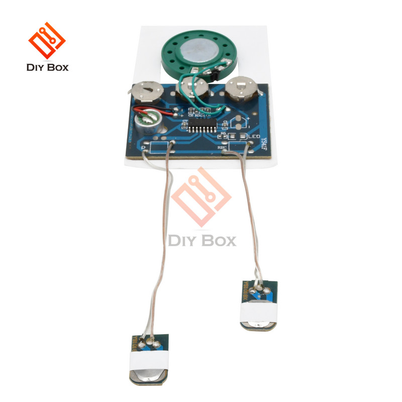 30S hang hangrögzítő kártya fényérzékeny, érzékeny kulcsvezérlő programozható chipes audio modul üdvözlőkártya készítéséhez