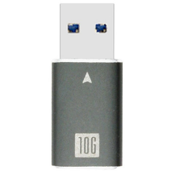 Тип C женски към USB мъжки адаптер 10Gbps Тип C конектор за глава Лесен за използване